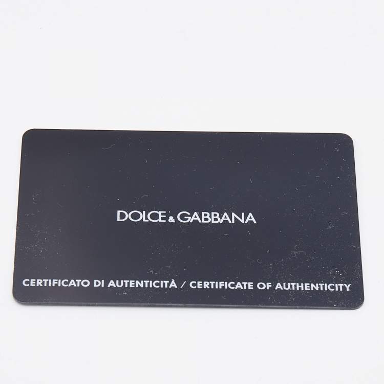 Pre Owned Dolce & Gabbana Red Leather Kiss Lock Chain Clutch