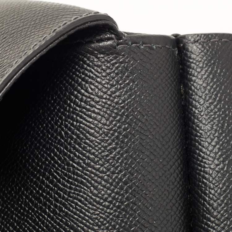 Pre Owned Dolce & Gabbana Black Leather Large Miss Sicily Top Handle Bag