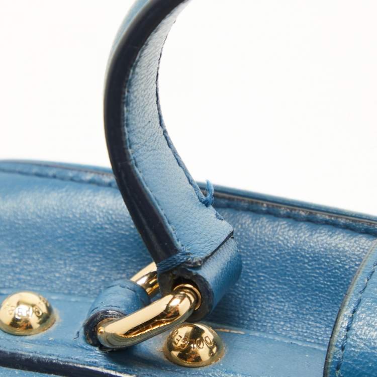 Pre Owned Dolce & Gabbana Quilted Leather Embellished Dolce Box Bag