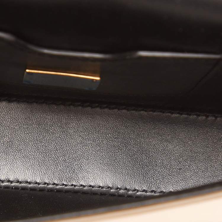 مملوكة مسبقًا Dolce & Gabbana Gold Leather Small DG Girls Shoulder Bag