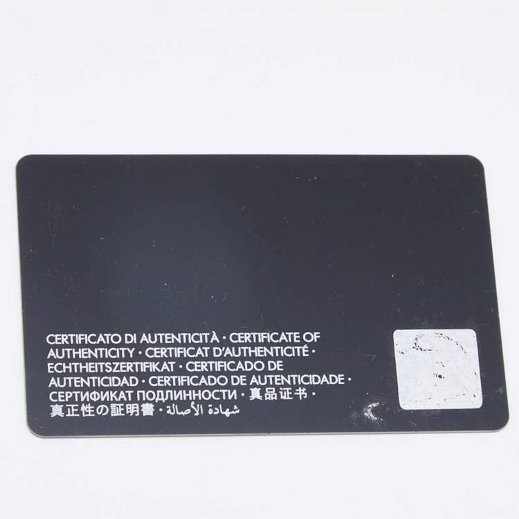 Pre Owned Dolce & Gabbana Beige Leather Trifold Wallet