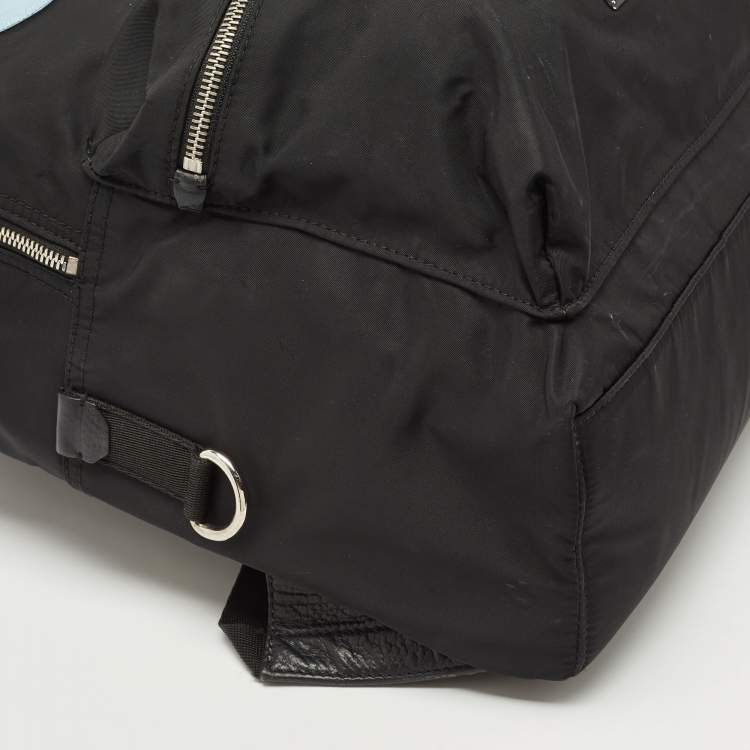 Pre Owned Dolce & Gabbana Black Nylon DG Family Backpack
