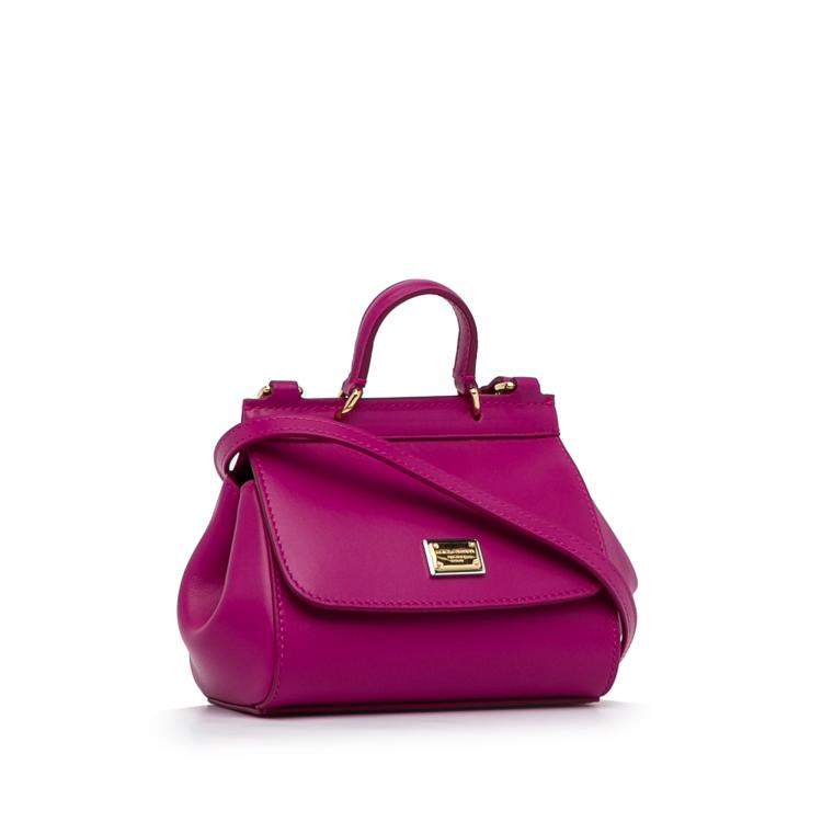 Pre Owned Dolce & Gabbana Pink Mini Bambino Miss Sicily