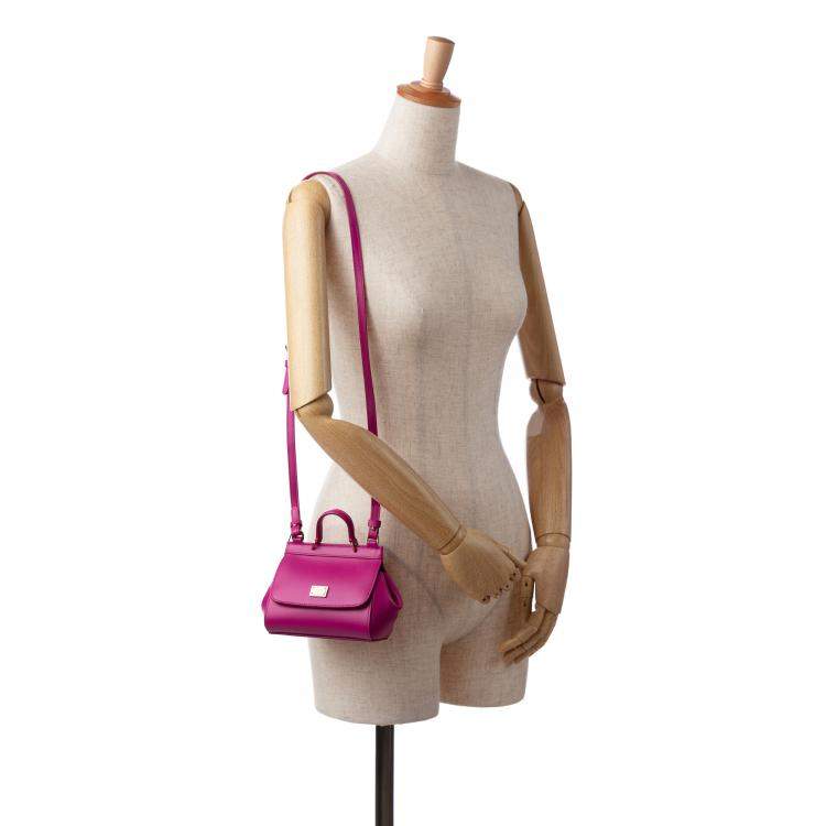 Pre Owned Dolce & Gabbana Pink Mini Bambino Miss Sicily