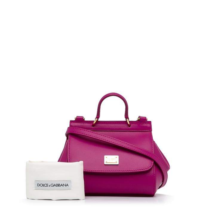 Pre Owned Dolce & Gabbana Pink Mini Bambino Miss Sicily