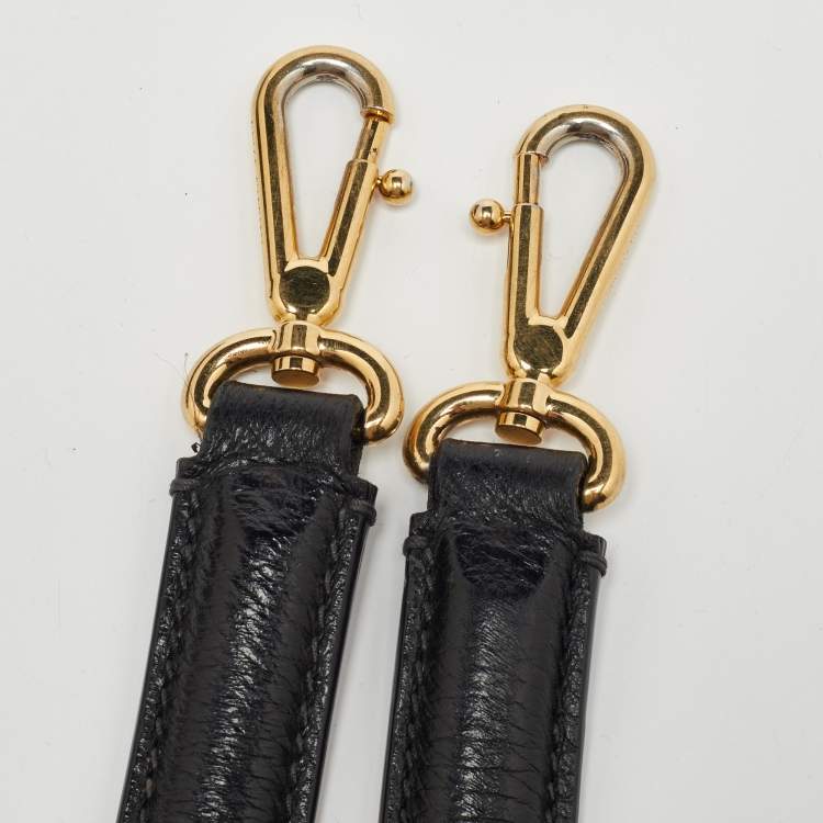 Pre Owned Dolce & Gabbana Black Soft Leather Bucket Bag