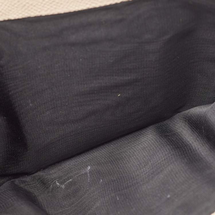 Pre Owned Dolce & Gabbana Multicolor Floral Print Leather Trifold Wallet