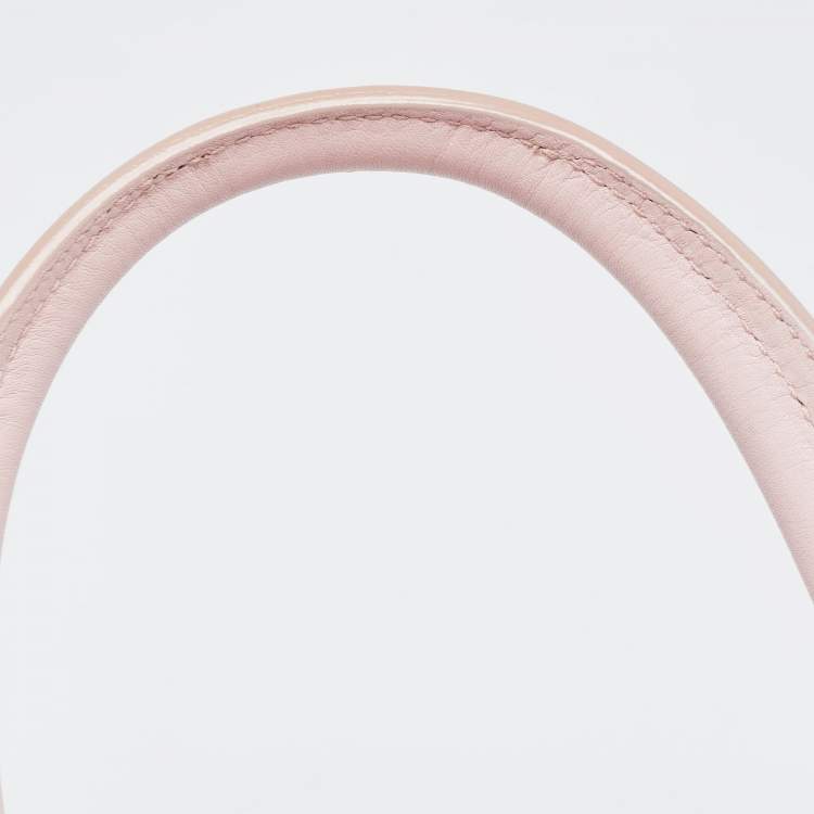 Pre Owned Dolce & Gabbana Pink Grained Leather Tote