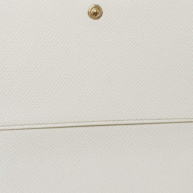 Pre Owned Dolce & Gabbana Multicolor Leather Sicily Wallet on Chain