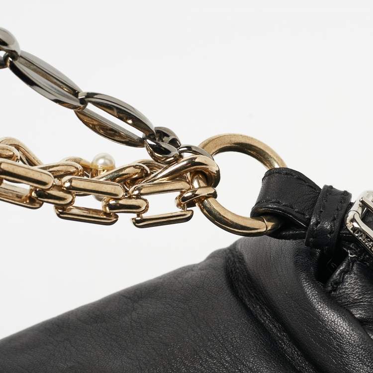 Pre Owned Dolce & Gabbana Black Leather Miss Duchessa Bag