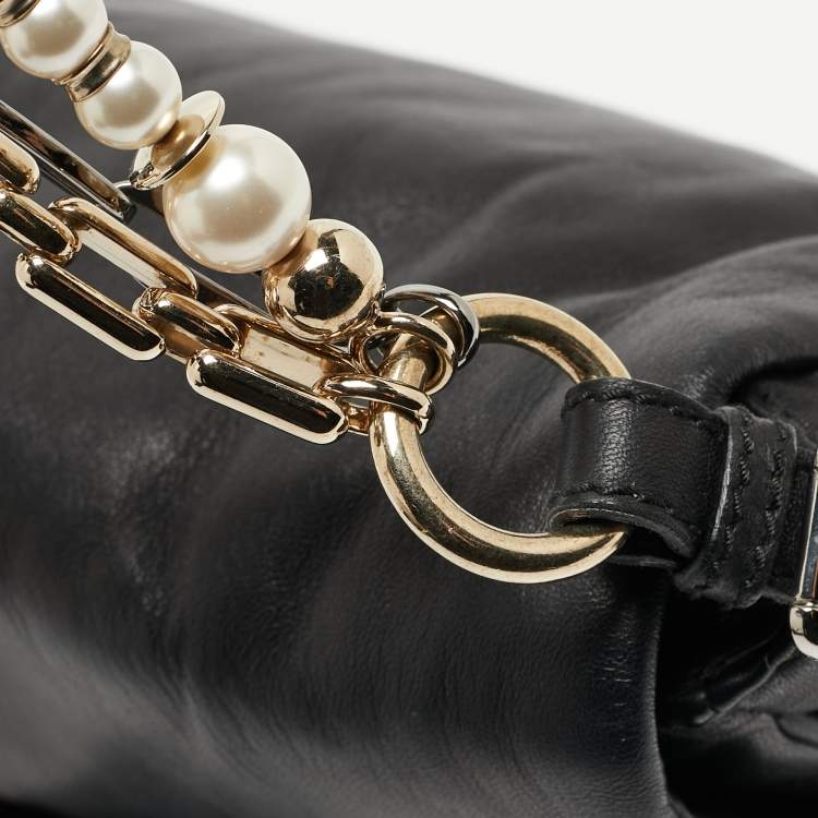 Pre Owned Dolce & Gabbana Black Leather Miss Duchessa Bag