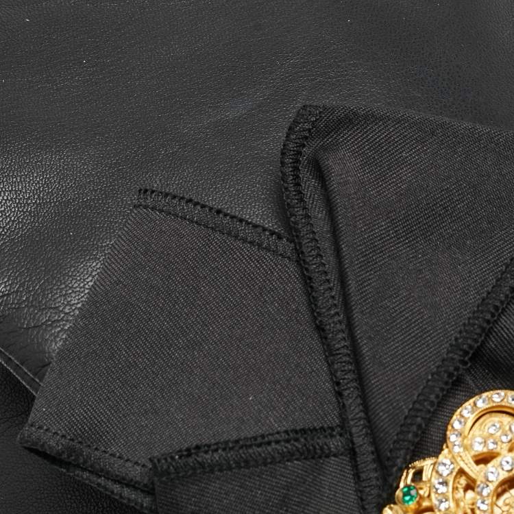 Pre Owned Dolce & Gabbana Black Leather Miss Duchessa Bag