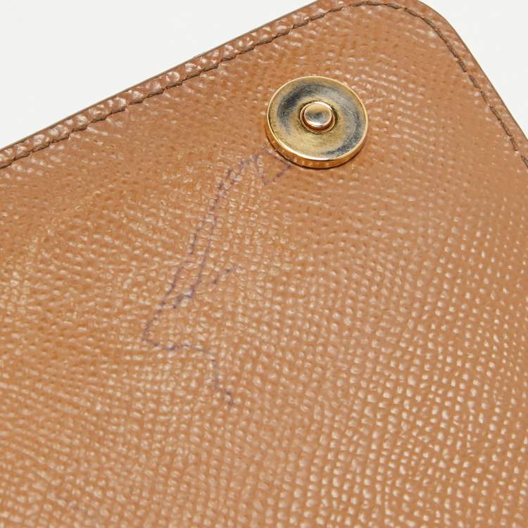 مملوكة مسبقًا Dolce & Gabbana Brown Leather Small Miss Sicily Top Handle Bag