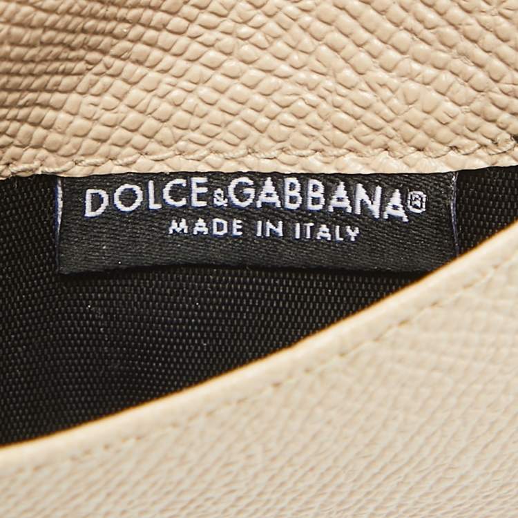 مملوكة مسبقًا Dolce & Gabbana Multicolor Floral Print Leather Card Case