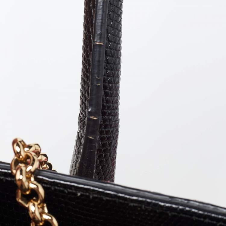 Pre Owned Dolce & Gabbana Multicolor Python,Alligator and Leather A Los Toros Tote