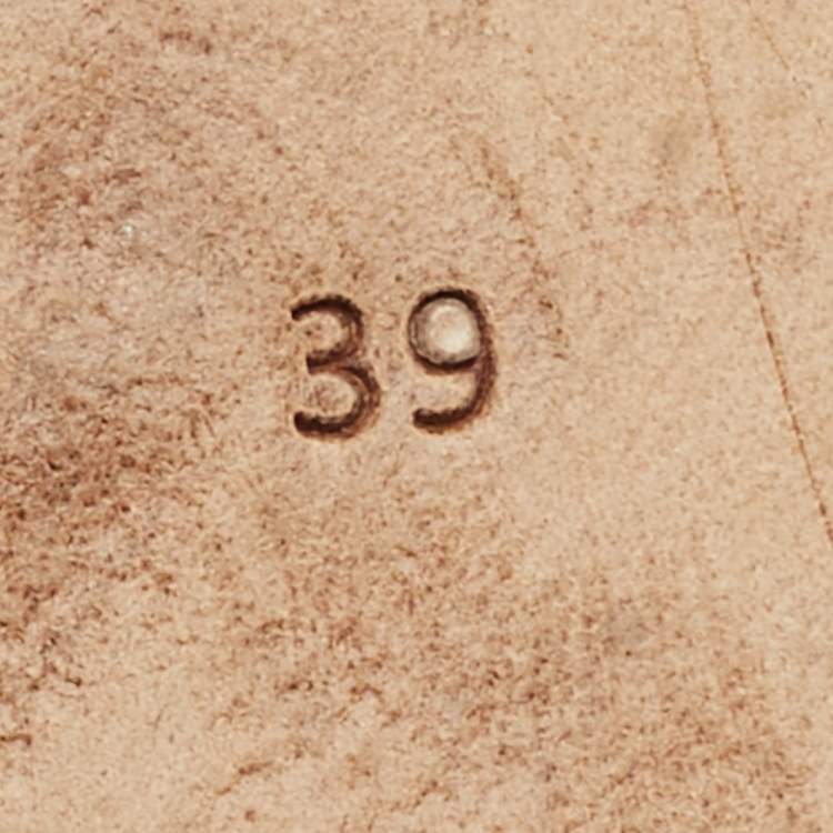 Pre Owned Dolce & Gabbana Size 39 Multicolor Jacquard Crystal Embellished Buckle Loafers