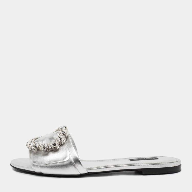 White Jewelled Slides White Jewelled Slides