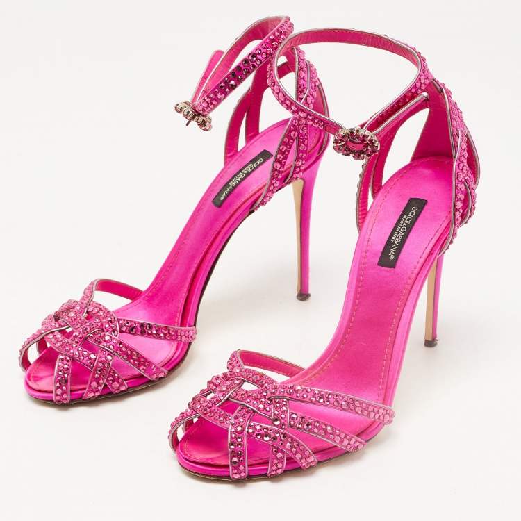 Dolce and gabbana online pink sandals