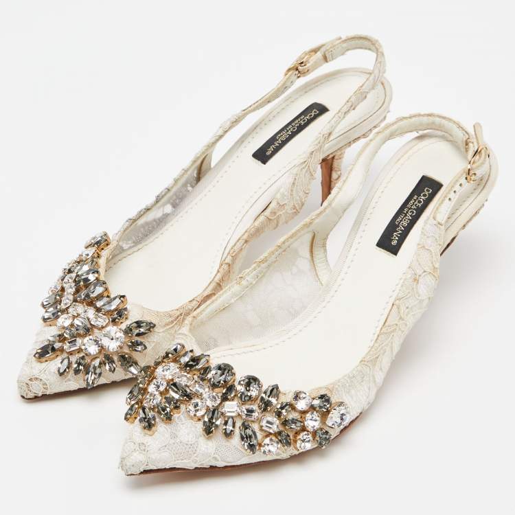 Dolce & Gabbana | Shoes | Dolce Gabbana Jewel Embellished Sandals | Poshmark