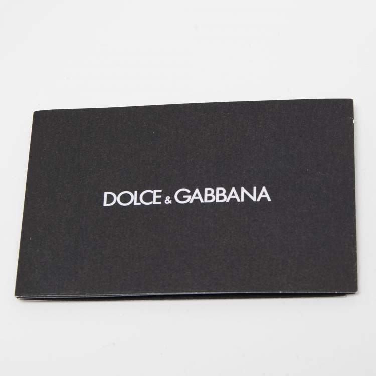 Pre Owned Dolce & Gabbana Black Lace Crystal Embellished Peep Toe Booties Size 37.5