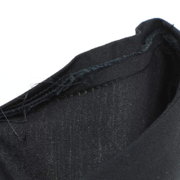 Pre Owned Dries van Noten Black Cotton Crew Neck T-Shirt M