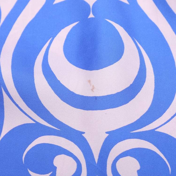 Pre Owned Dries van Noten Multicolor Printed Silk Blouse S