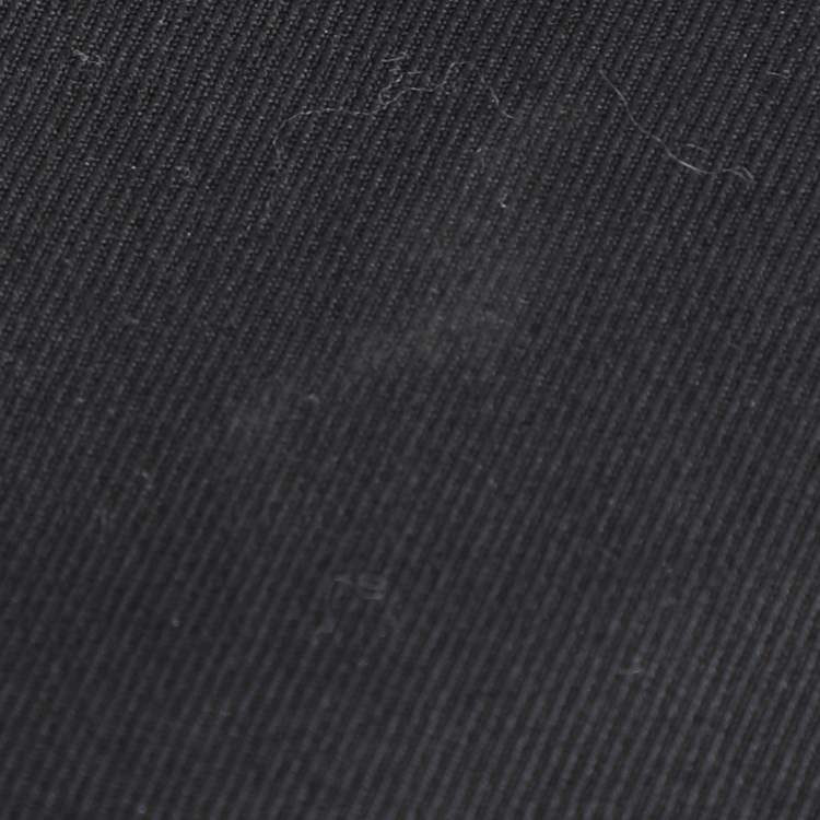 Pre Owned Dsquared2 Black Gabardine Fabric Safety Pin Collar Blazer L