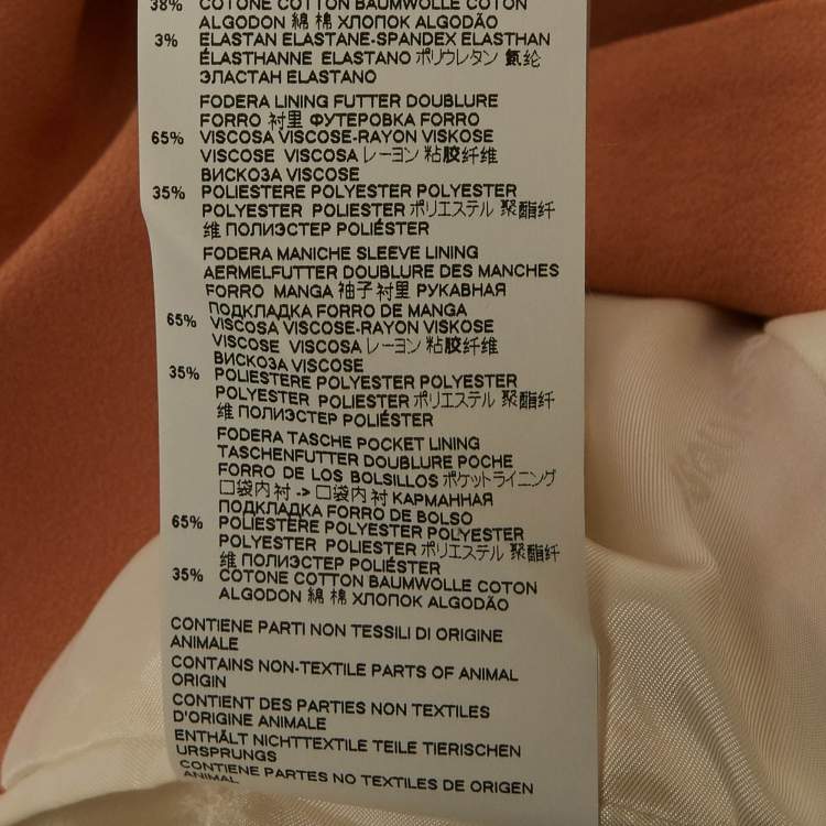 Pre Owned Dsquared2 Pink Crepe Lady Oscar Suit S