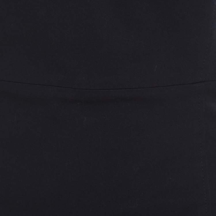 Pre Owned Dsquared2 Navy Blue Cotton Sleeveless Dress L