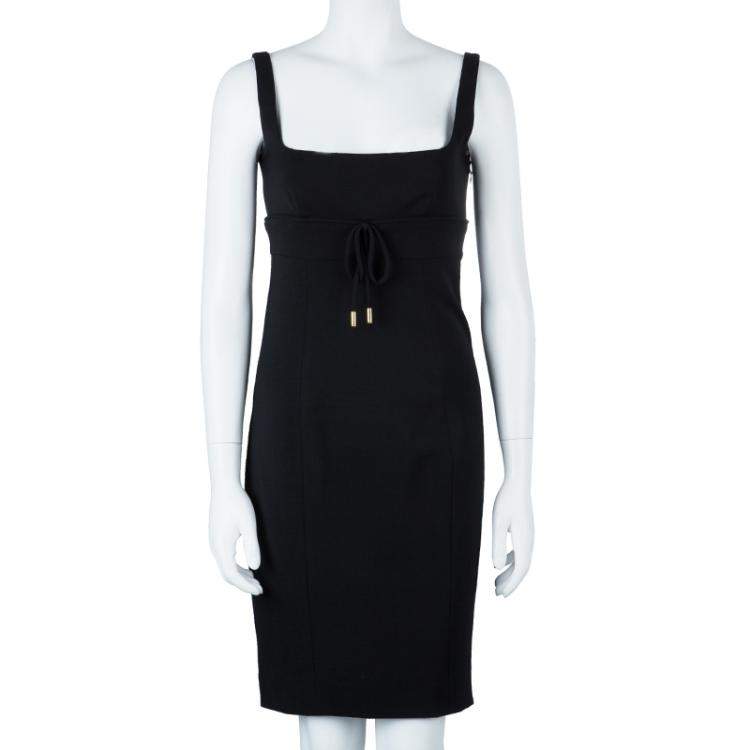 Pre Owned Dsquared2 Black Sleeveless Dress M