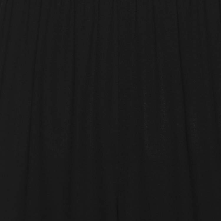 Pre Owned Eileen Fisher Black Silk Trousers XXL