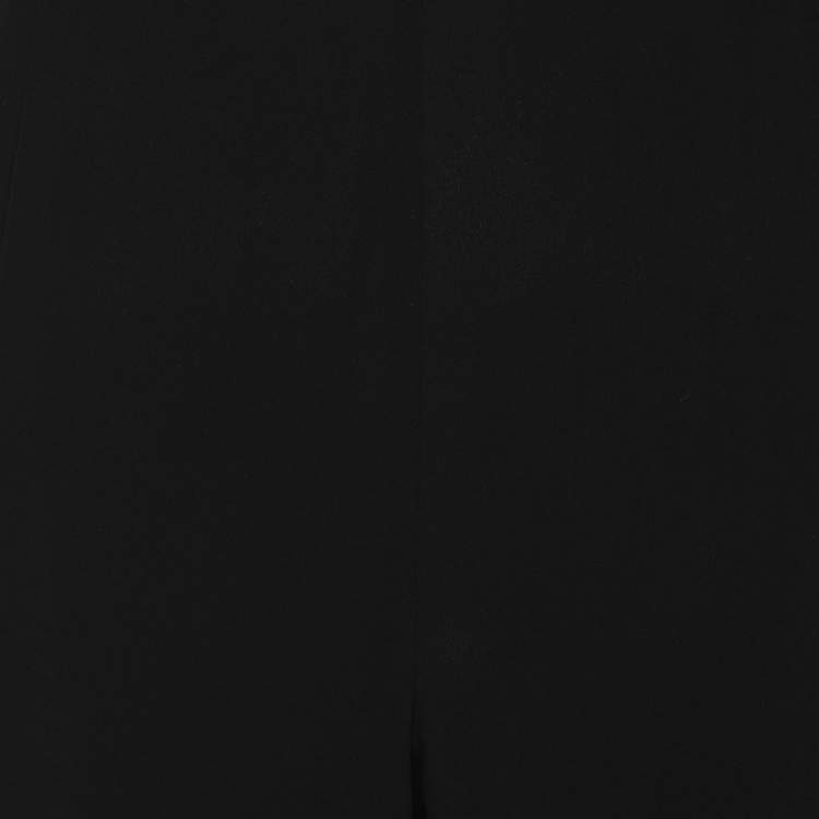 Pre Owned Eileen Fisher Black Silk Trousers XXL