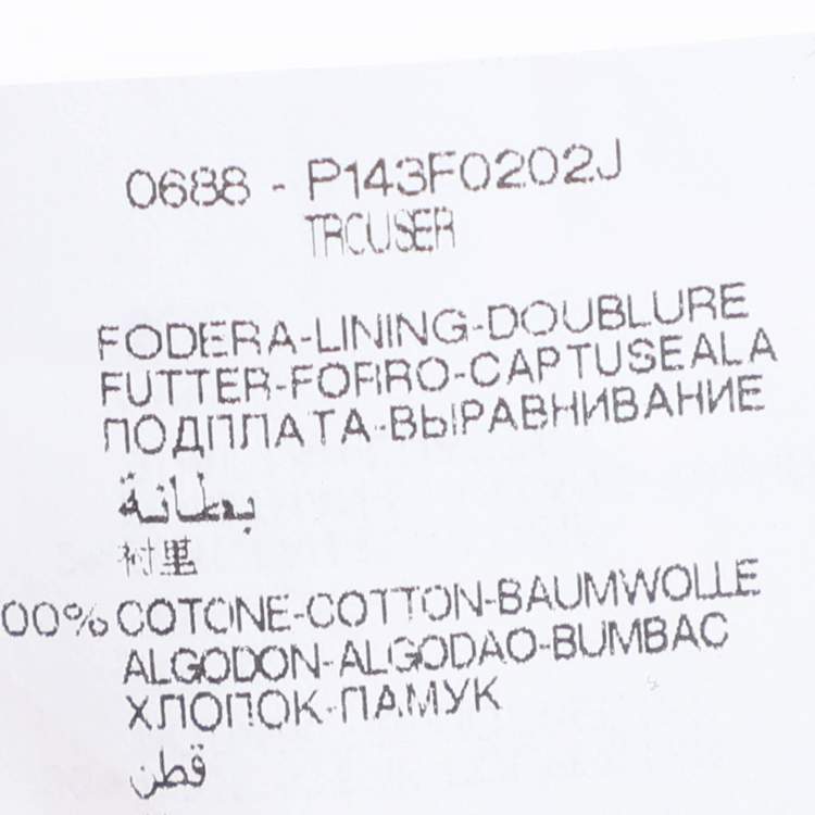 Pre Owned Elena Mira Dark Grey Denim Stretch Jeans XL