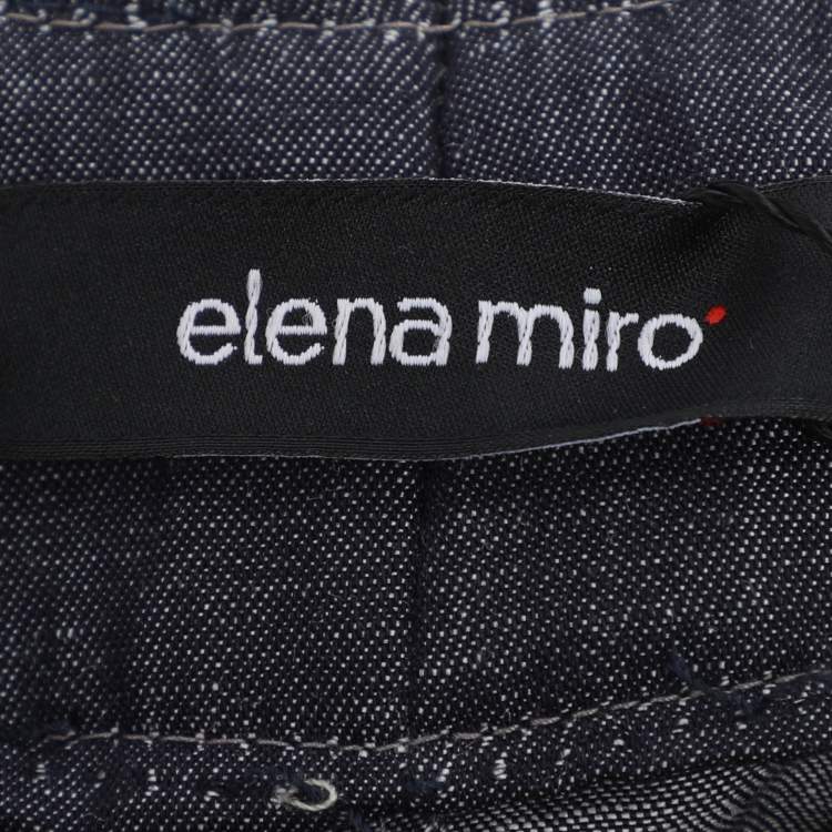 Pre Owned Elena Miro Blue Denim Jeans XL