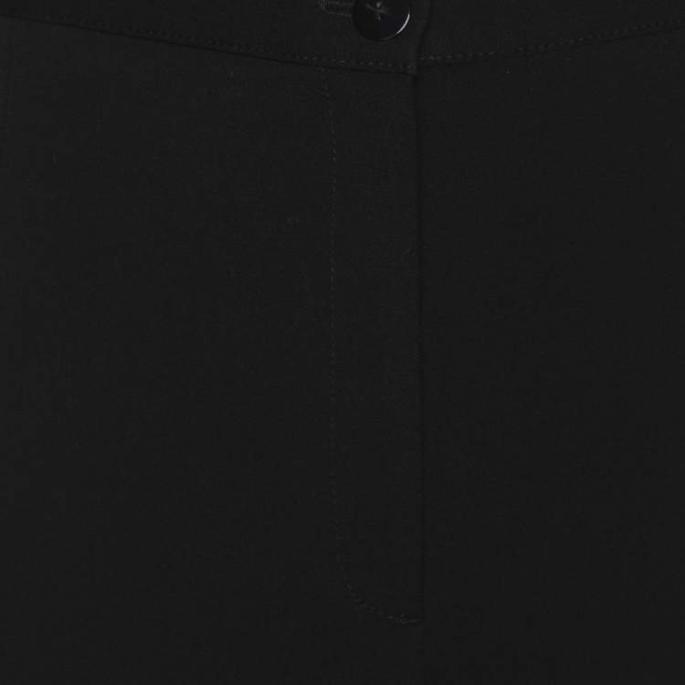 Pre Owned Elena Miro Black Jersey Pants XXL