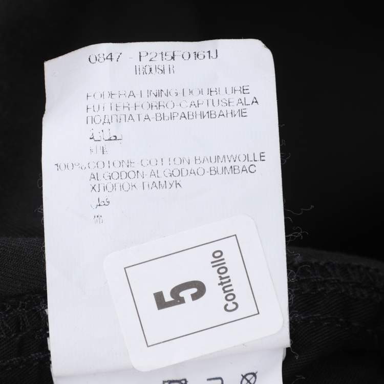 Pre Owned Elena Miro Black Denim Jeans XXL