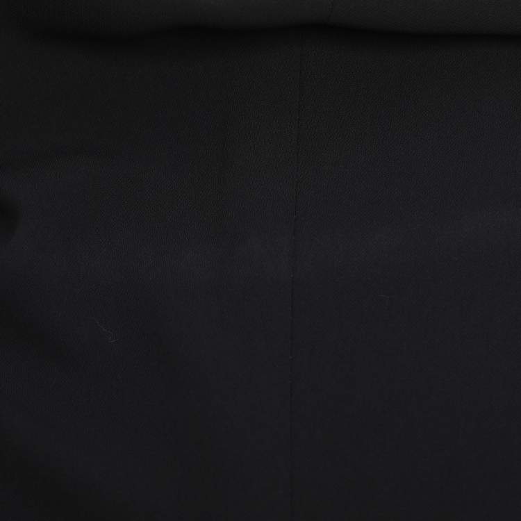Pre Owned Elena Miro Black Crepe Trousers XXL