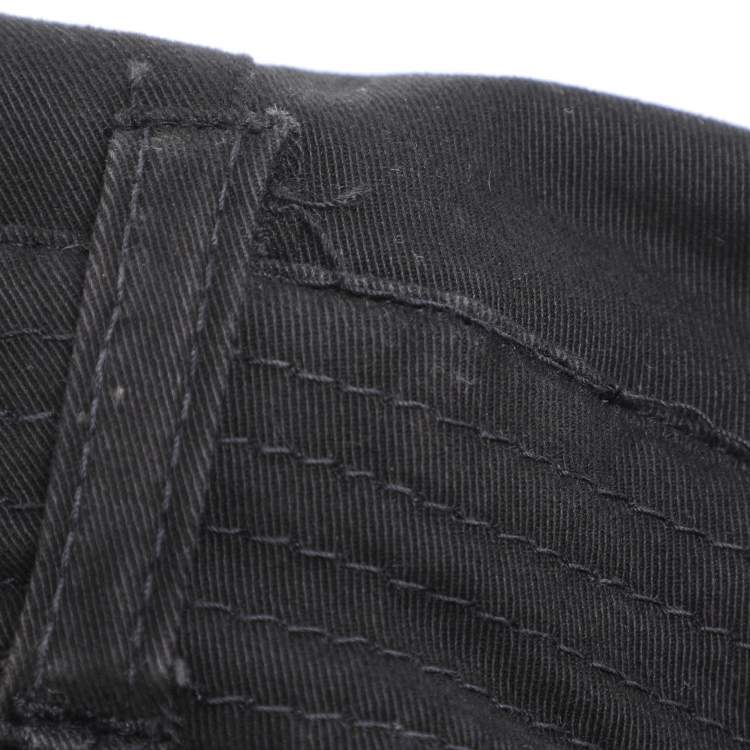 Pre Owned Elena Miro Black Cotton Pants XXL