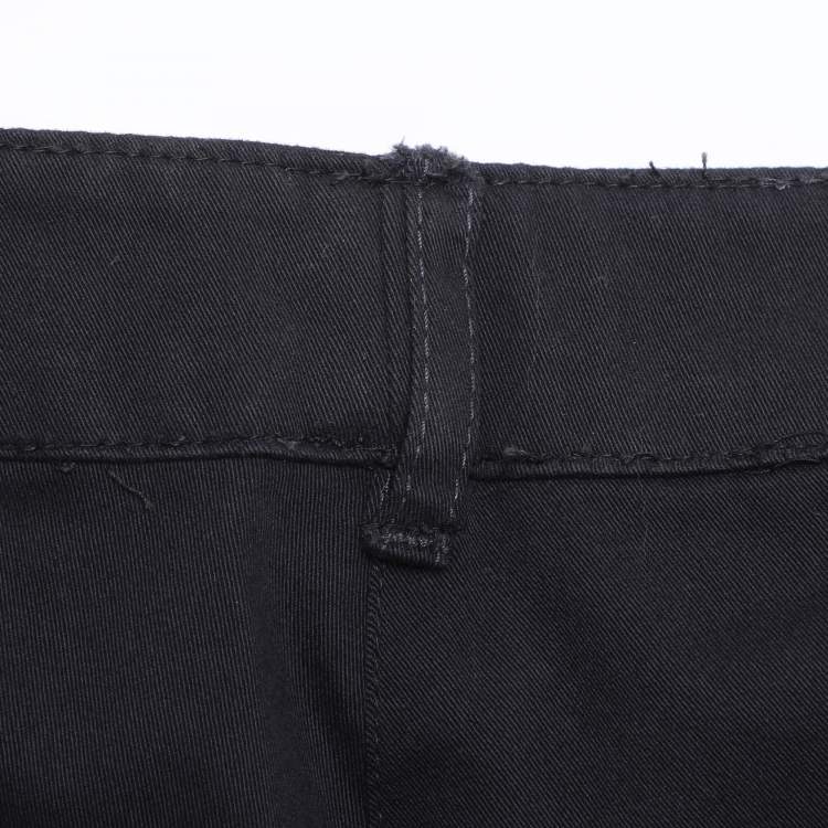 Pre Owned Elena Miro Navy Blue Cotton Pants XXL