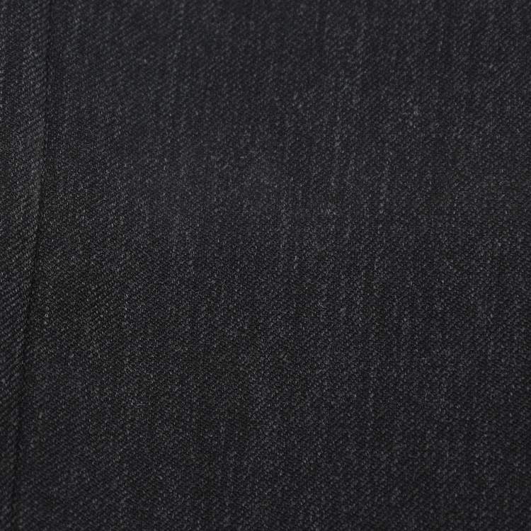 Pre Owned Elena Miro Dark Grey Wool Blend Trousers XXL