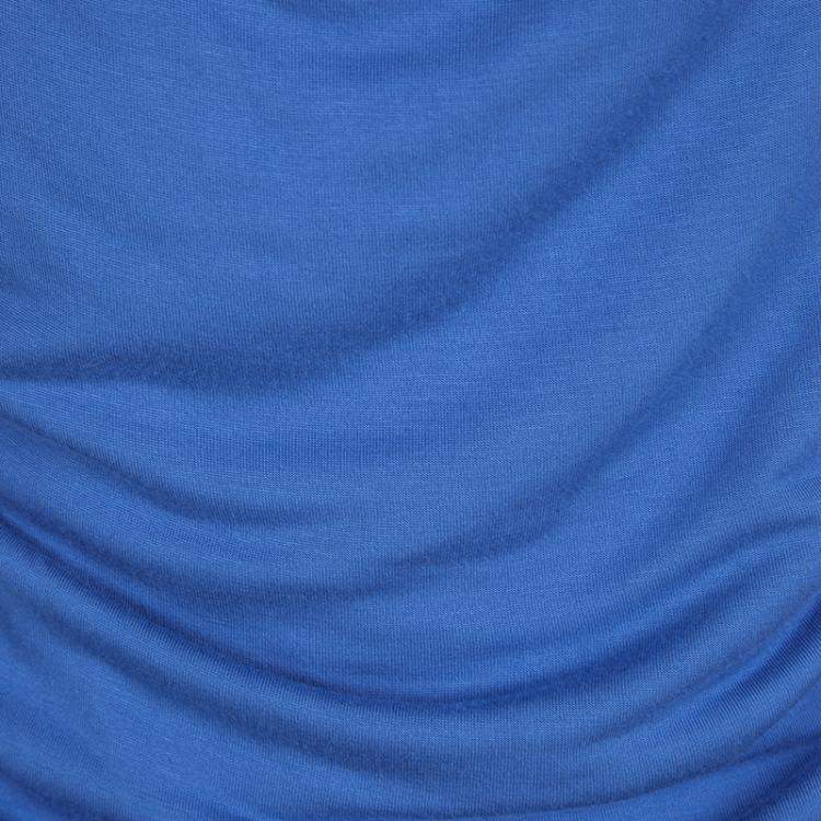 Pre Owned Elie Tahari Cobalt Blue cowl Neck Sleeveless Top L