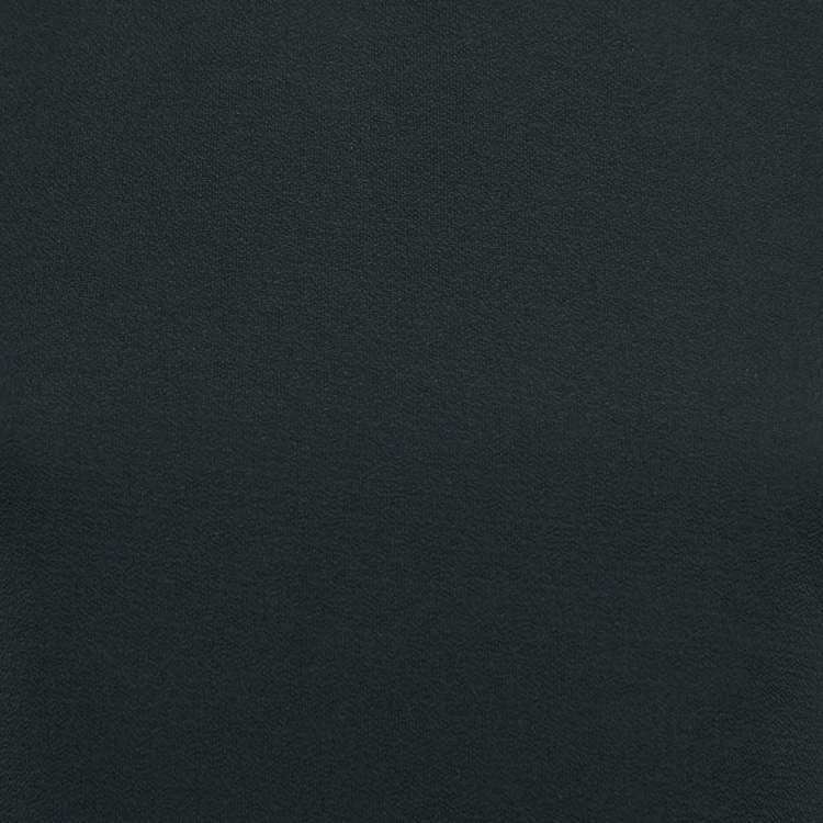 Pre Owned Elisabetta Franchi Black Crepe Passepartout Mini Dress M