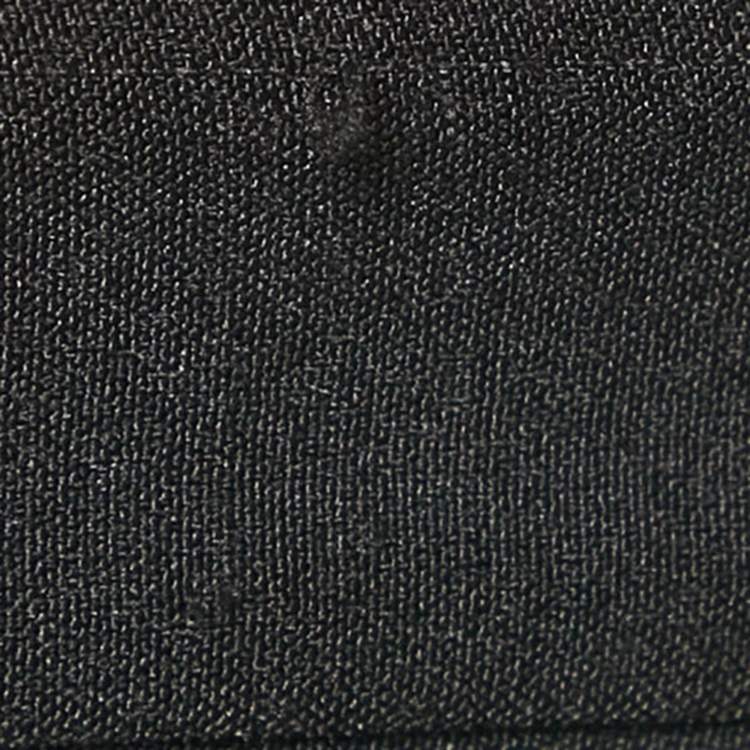 Pre Owned Elisabetta Franchi Black Crepe Button Detail Mini Skirt S