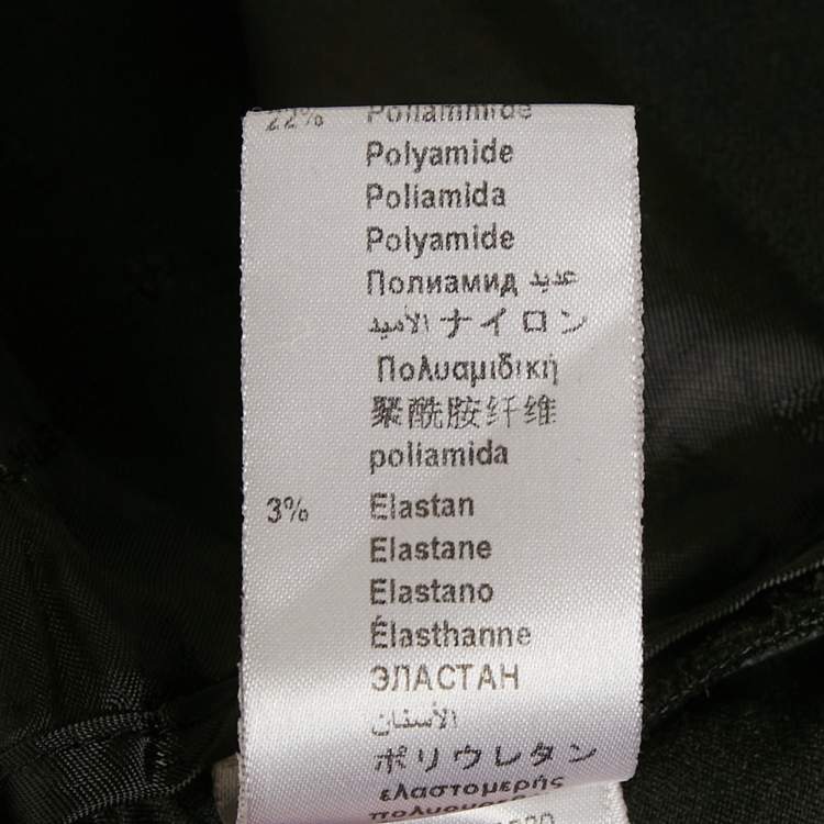 Pre Owned Elisabetta Franchi Black Wool Crepe Double Breasted Jumpsuit S