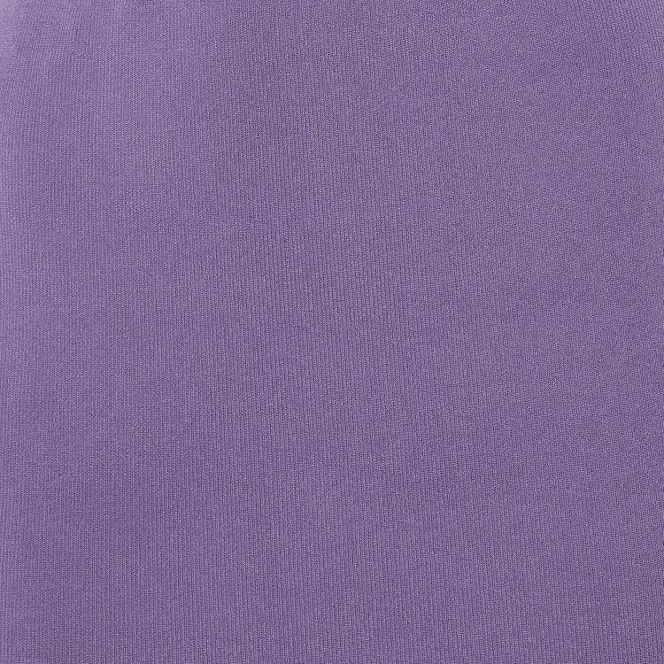 Pre Owned Elisabetta Franchi Lavender Stretch Knit Twin Button Midi Dress S