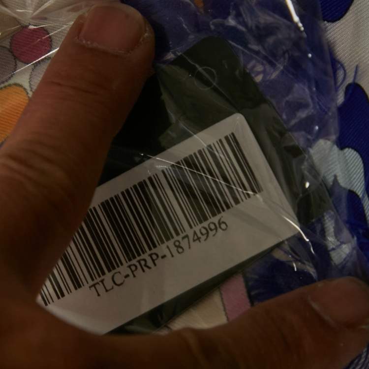 Pre Owned Emilio Pucci Blue Printed Silk Fringed Scarf