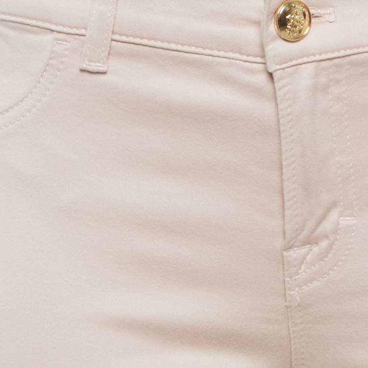 Pre Owned Emilio Pucci Pink Cotton Low Waist Jeans M Waist 28"