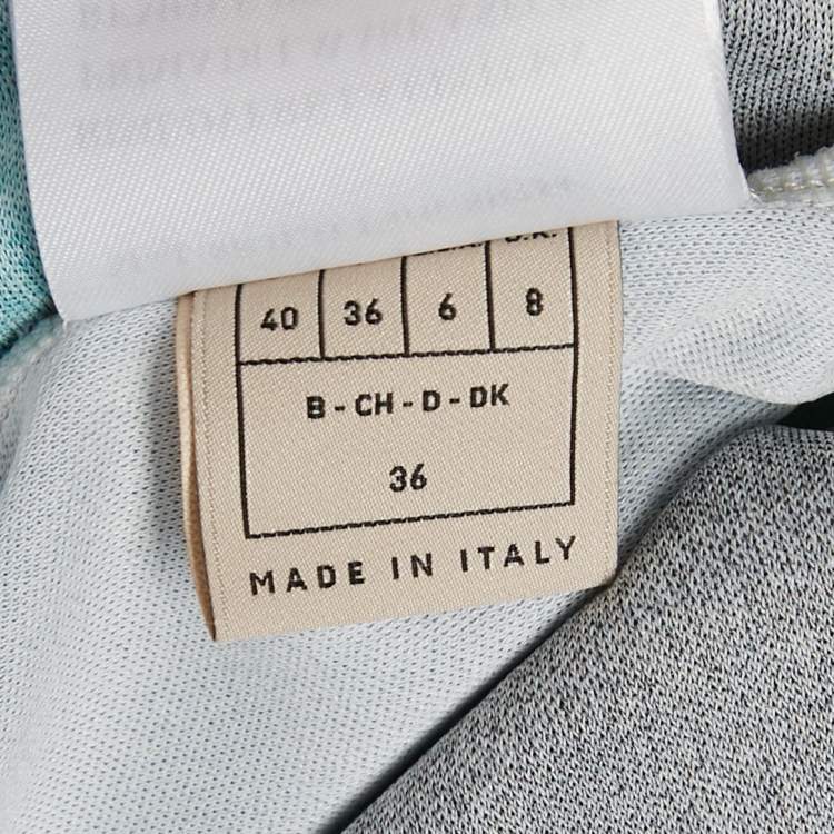 مملوكة مسبقًا Emilio Pucci Multicolor Printed Jersey Maxi Dress S 