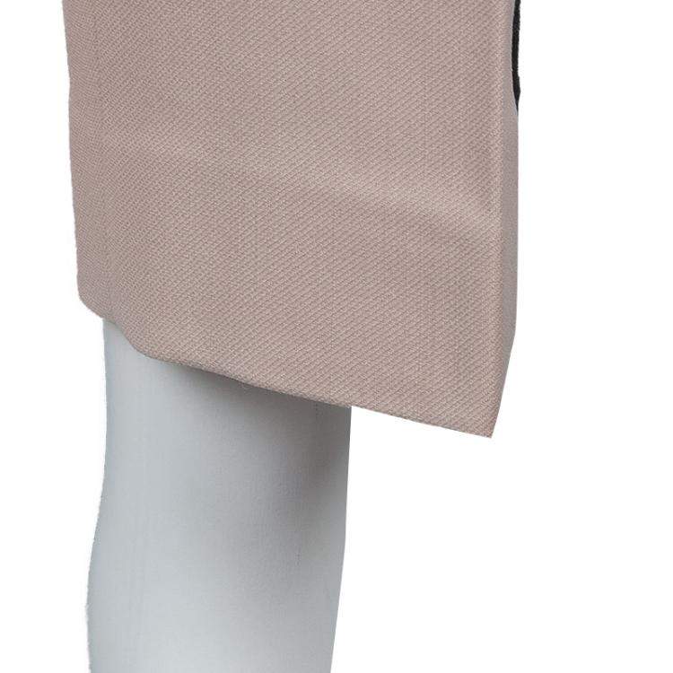 Pre Owned Emilio Pucci Pink Contrast Side Panel Detail Trousers S