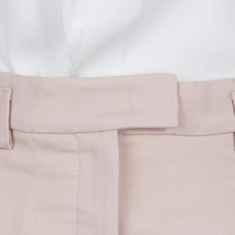 Pre Owned Emilio Pucci Pink Contrast Side Panel Detail Trousers S
